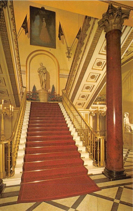 US54 UK England Liverpool town hall main staircase