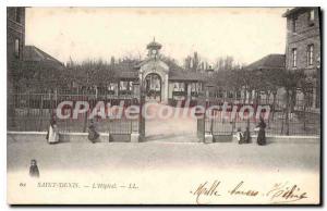 Postcard Old Saint Denis L'Hopital