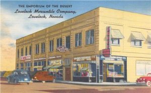 LOVELOCK MERCANTILE COMPANY Lovelock, Nevada Department Store ca 1940s Postcard