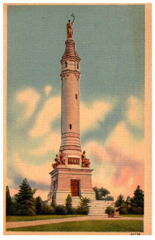 Connecticut  New Haven , Soldier's  Monument , East Rock Park