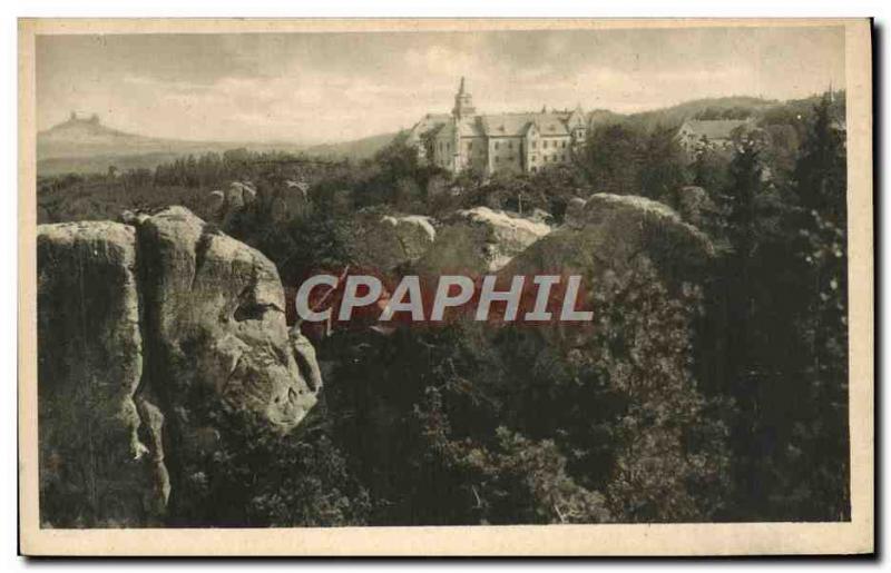 VINTAGE POSTCARD Cesky Raj Hruba Skala