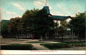 Riverside Hotel Cambridge Springs PA