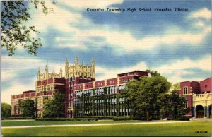 Illinois Evanston The Evanston Township High School Curteich