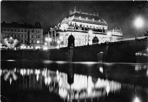 BG17260 national theatre in festive   praha czech republic  CPSM 14.5x9cm