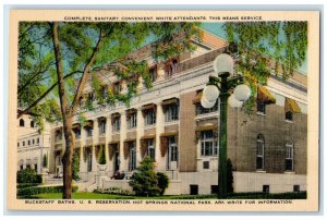 c1930's Buckstaff Baths US Reservation Hot Spring National Park AR Postcard