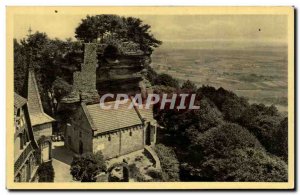 Old Postcard Saverne Haut Barr Ruins