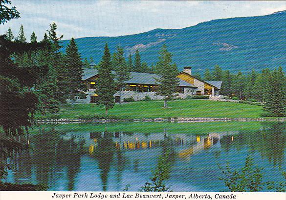 Canada Jasper Park Lodge and Lac Beauvert Jasper Alberta