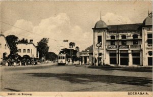 PC CPA SOERABAIA Gezicht op Simpang INDONESIA (a17425)