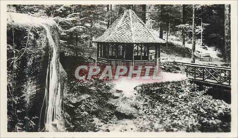 Modern Postcard St Die Molieres the kiosk and Cascade