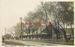 Depot, North Dakota, Fargo, RPPC, Northern Pacific Railroad Station,Photo No 273