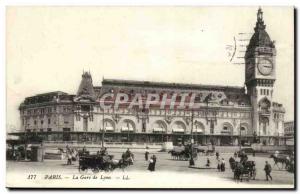 Paris 12 - Gare du Lyon Old Postcard