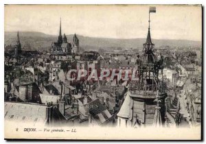 Old Postcard Dijon General view