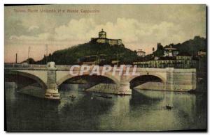 Old Postcard Torino Pante Umberte Monte Cappuccini