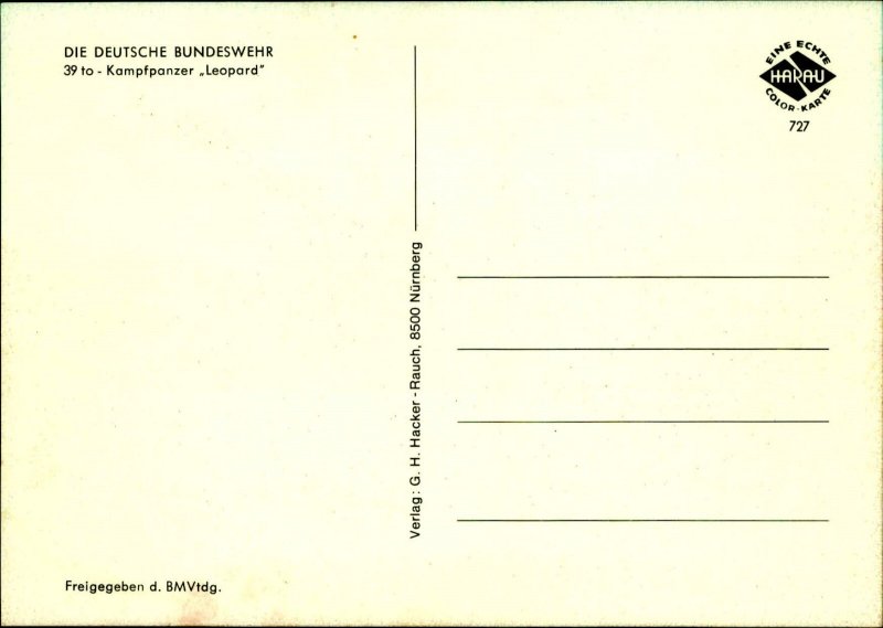 B574 West German Cold War tank destroyer Leopard