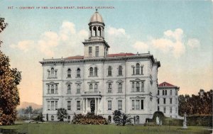 Convent of the Sacred Heart, Oakland, CA Alameda County c1910s Vintage Postcard