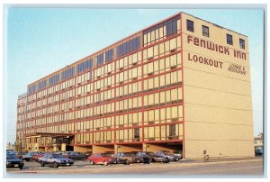 c1950's Fenwick Inn Hotel & Restaurant Classic Cars Ocean City Maryland Postcard