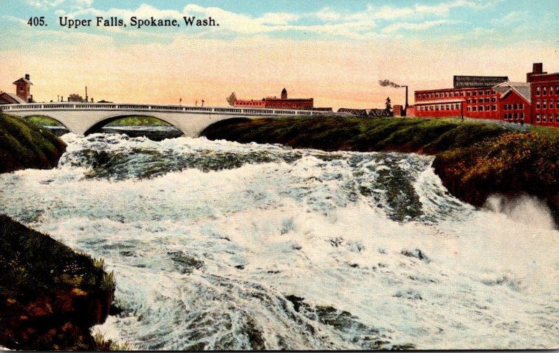 Washington Spokane Upper Falls