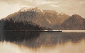 RPPC MOUNTAIN LAKE ALASKA REAL PHOTO POSTCARD (c. 1910) **
