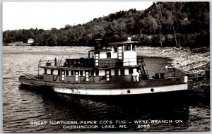 Mc Clintic - Marshall Betsy Ross Tug Passenger Fleet Real Photo RPPC Postcard