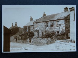 Derbyshire OVER HADDON Main St POST OFFICE, GARAGE, TEA ROOMS - Old RP Postcard