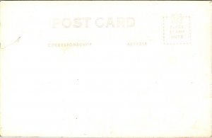 Real Photo Postcard U.S. Post Office in Berlin, Wisconsin