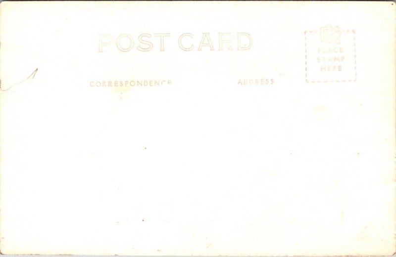 Real Photo Postcard U.S. Post Office in Berlin, Wisconsin