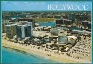 Aerial View Diplomat Hotel Hollywood Beach Florida