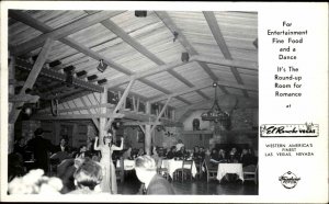 Las Vegas NV El Rancho Dinging & Entertainment Frashers Real Photo Postcard