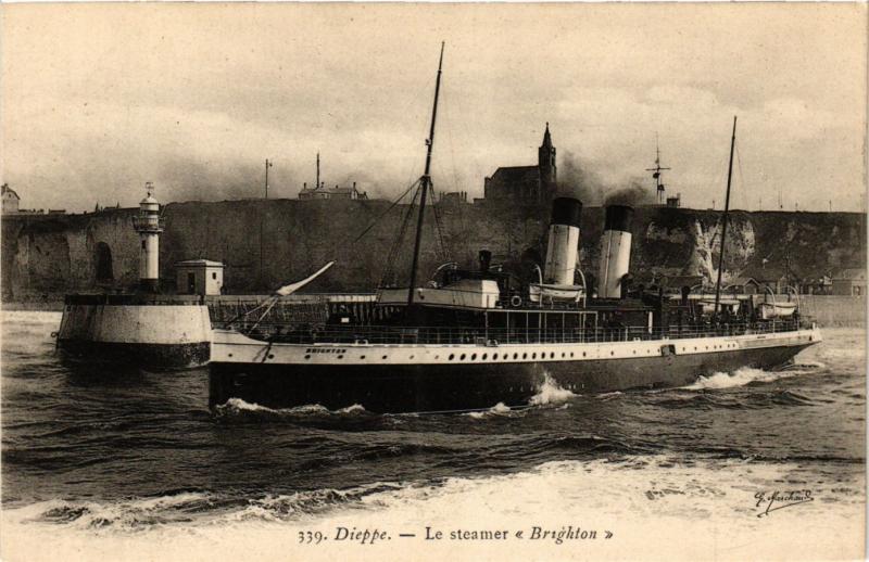 CPA DIEPPE-Le steamer Brighton (347202)