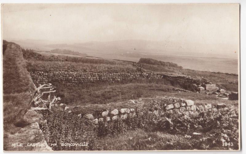 Northumberland; Mile Castle Nr Borcovicus RP PPC Unposted by Photochrom 