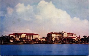 Vtg United States Veterans Hospital St Petersburg Florida FL Unused Postcard