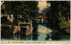 CPA Env. de TROYES Deversoir du Moulin Brule (723391)