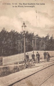 US6198 the most southern gas lamp in the world invercargill bike new zealand