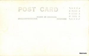 1940's DAWSON CREEK BC Alaska Highway RPPC POSTCARD 8784