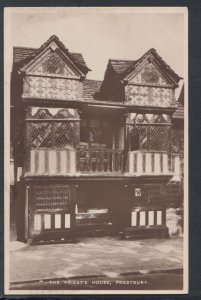 Cheshire Postcard - The Priest's House, Prestbury      T3839