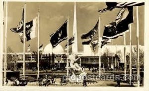 Enterence New York Worlds Fair 1939 Exhibition Unused 