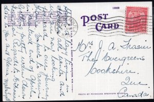 Florida PALM BEACH Memorial Fountain - pm1935 - LINEN