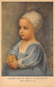 Giacomo, Figlio di Carlo Van Dyk, Roma Art Artist Unused 
