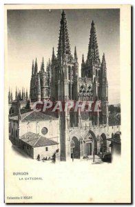 Old Postcard Burgos La Catedral