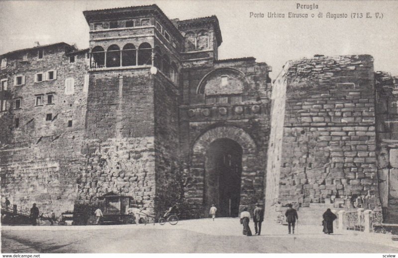 PERUGIA, Umbria, Italy, 1900-1910s; Porto Urbica Etrusca
