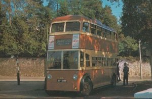 1947 Maidstone Corporation Barming Bull Inn Kent Fruit  Coach Bus Rare Postcard