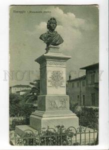 271291 ITALY VIAREGGIO Shelley monument poet Vintage postcard