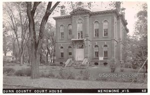 Dunn County Court House - Menomonie, Wisconsin