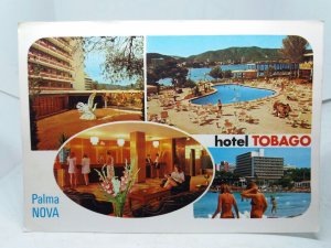 Hotel Tobago Palma Nova Magaluf Mallorca Spain Vintage Postcard