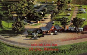 CLINTON LAKE KOA Elk City, Oklahoma Campground c1960s Vintage Postcard