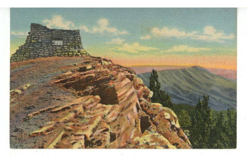 NM - Sandia Mountains. View from Kiwanis Point ca 1945