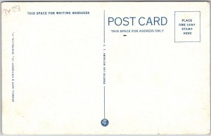 Winooski River And Southerly Portion Of City Of Montpelier Vermont VT Postcard