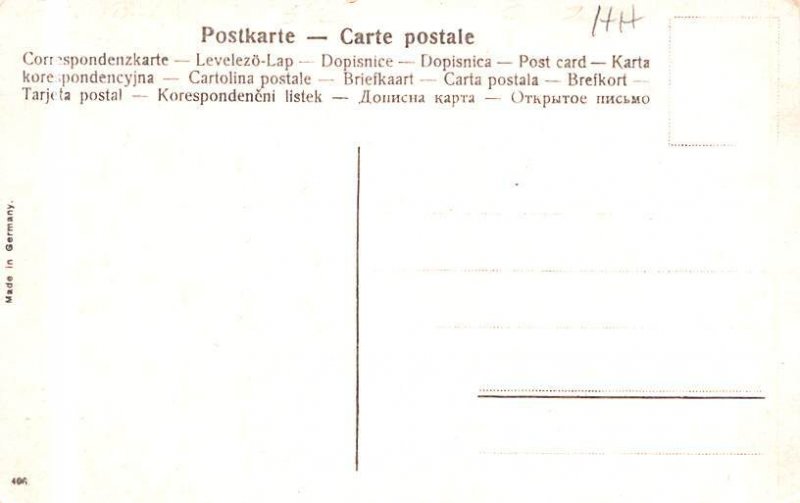 Romance Couples Postcard