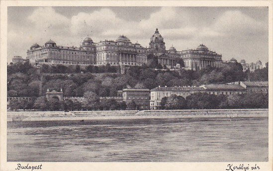 Hungary Budapest The Palace Royal Castle