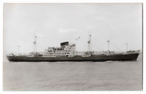 m.s. Rotherwick castle Ship Boat Nautica REAL PHOTO 01.17